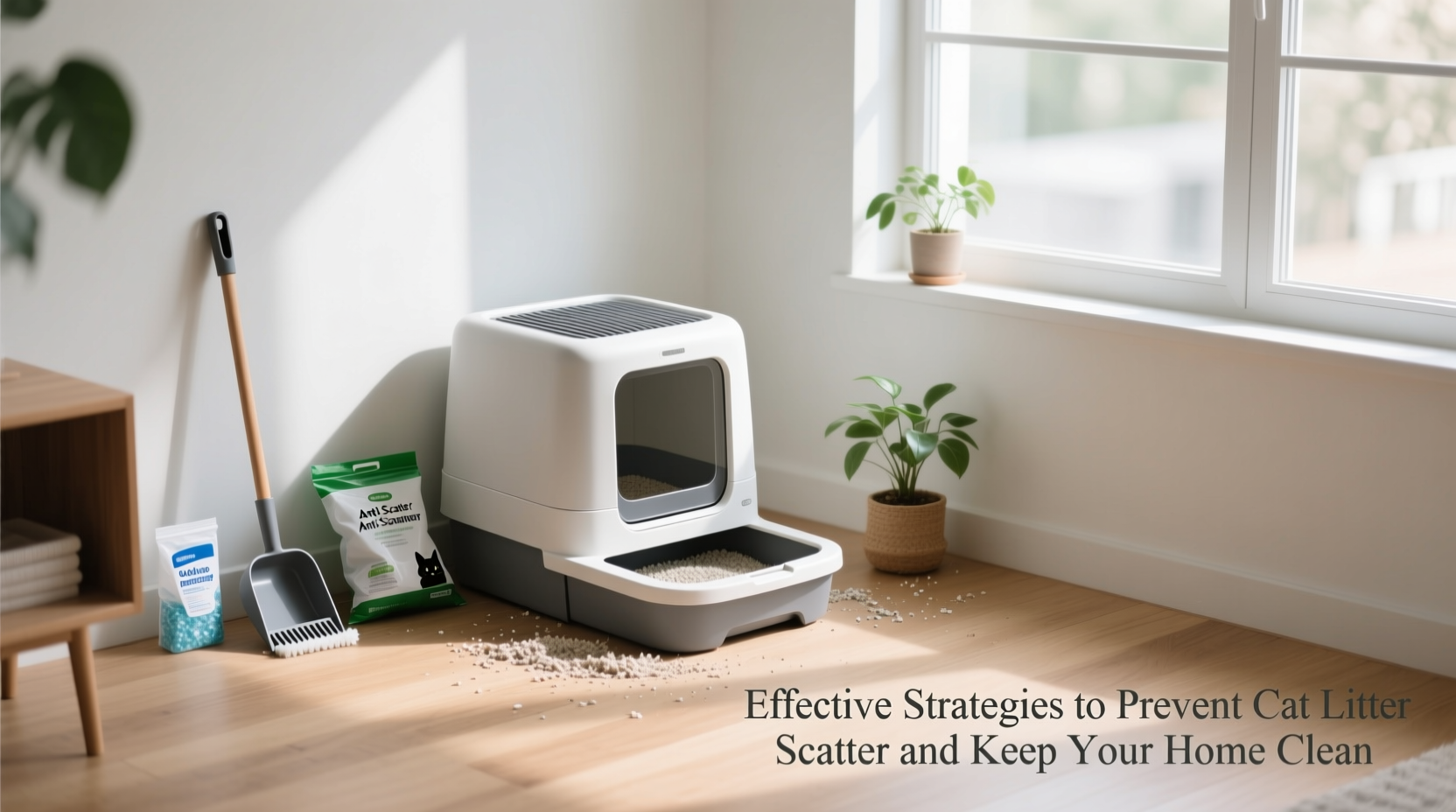 effective strategies to prevent cat litter scatter and keep your home clean 2