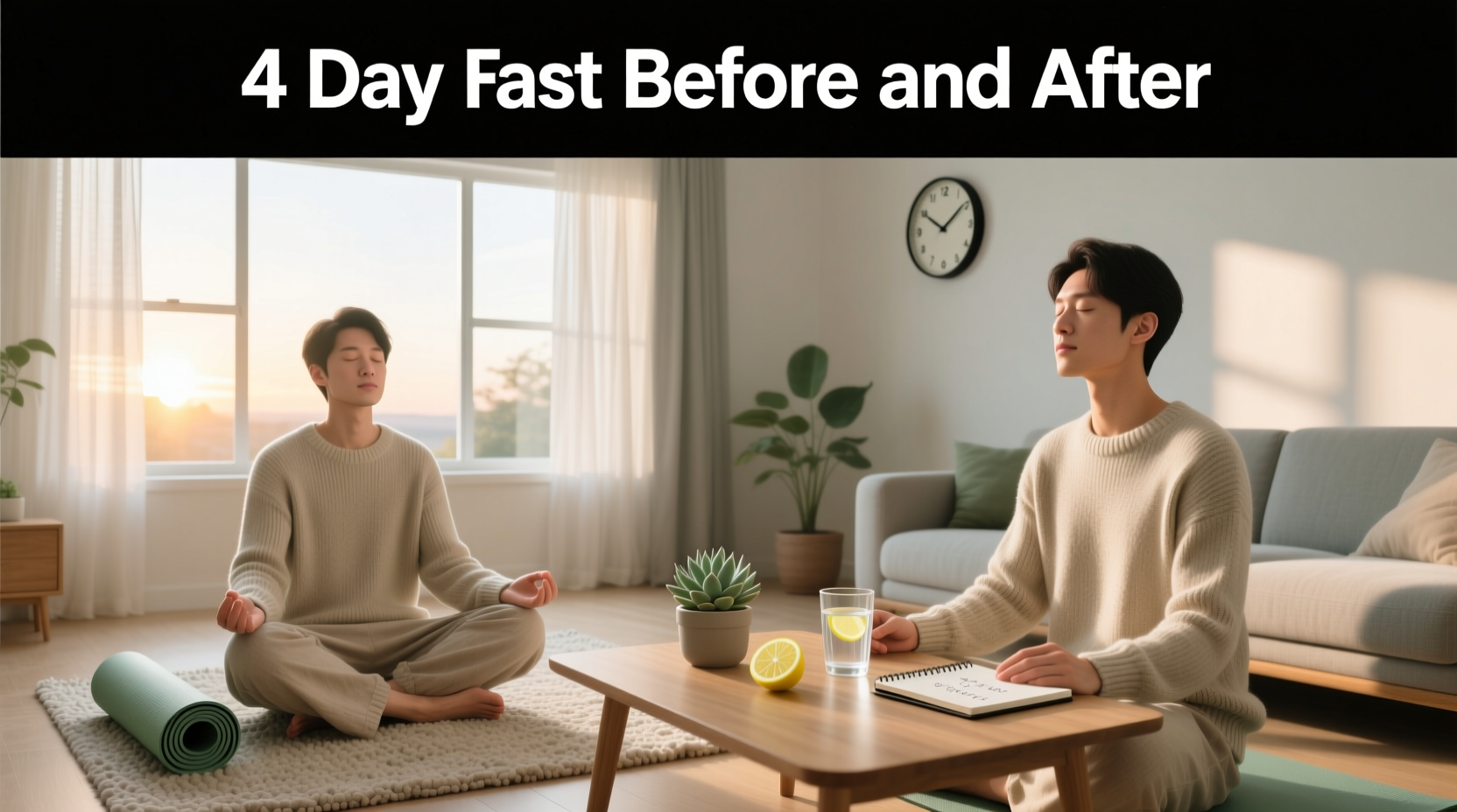 4 day fast guide before after