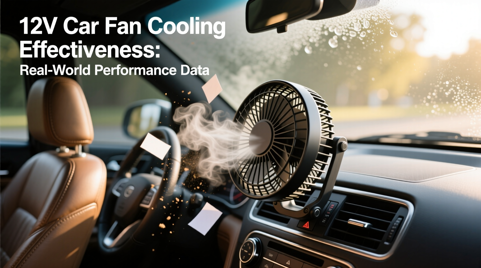12v car fan cooling effectiveness