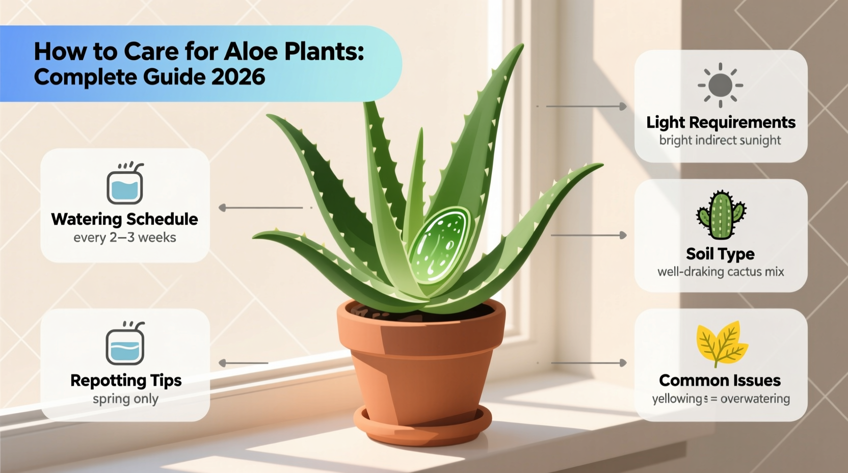 how to care for aloe plants