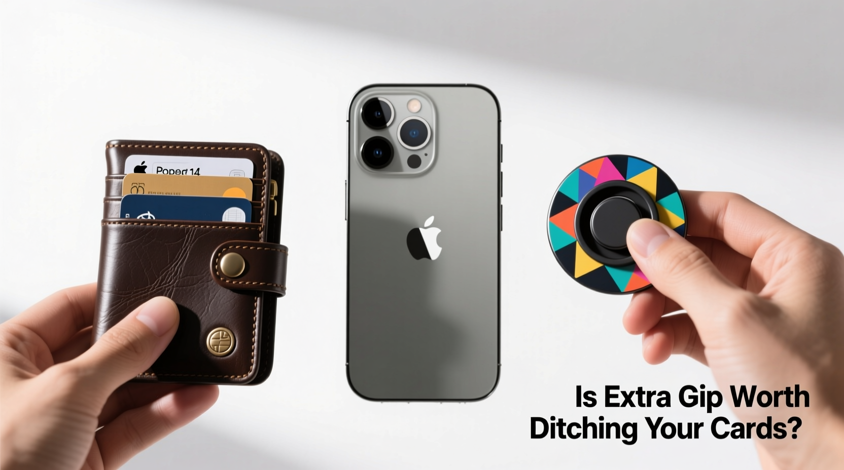 iphone 14 wallet case vs popsocket is the extra grip worth ditching my cards