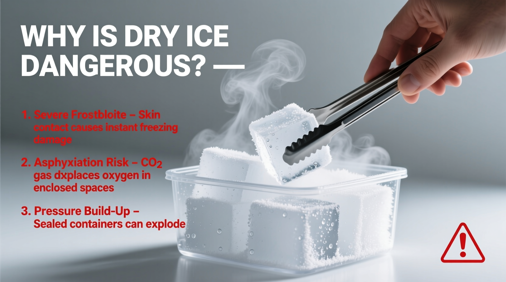 why is dry ice dangerous understanding the risks safety
