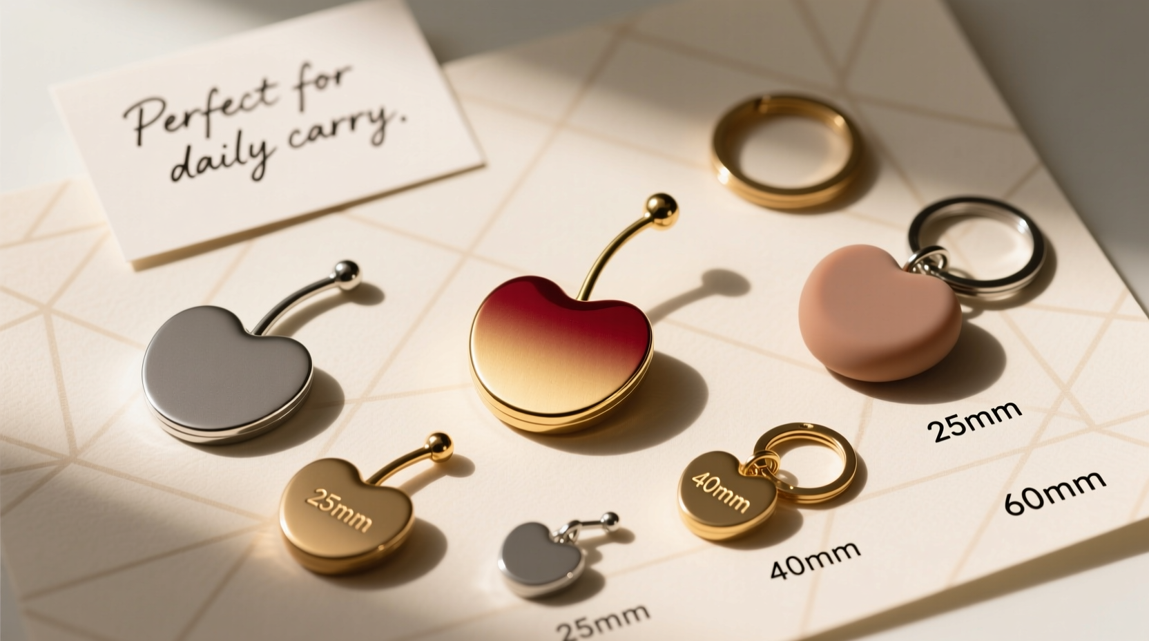 the ultimate guide to choosing the perfect size cherry keychain for your style and needs