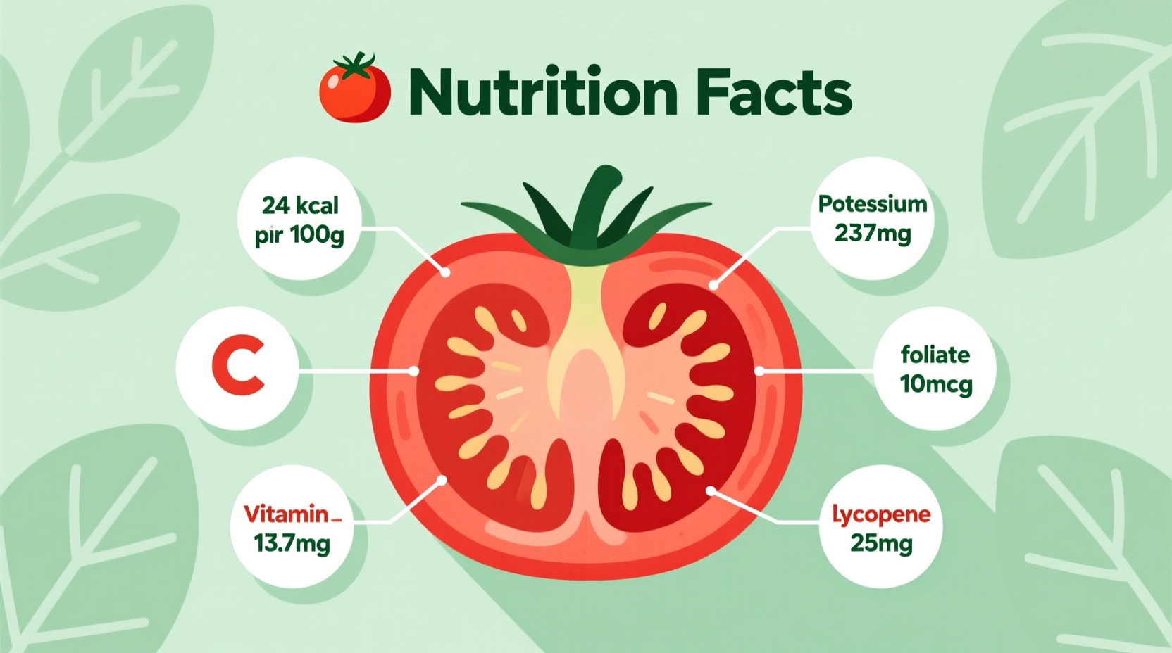 Tomato Nutrition Facts: Complete Health Benefits & Data
