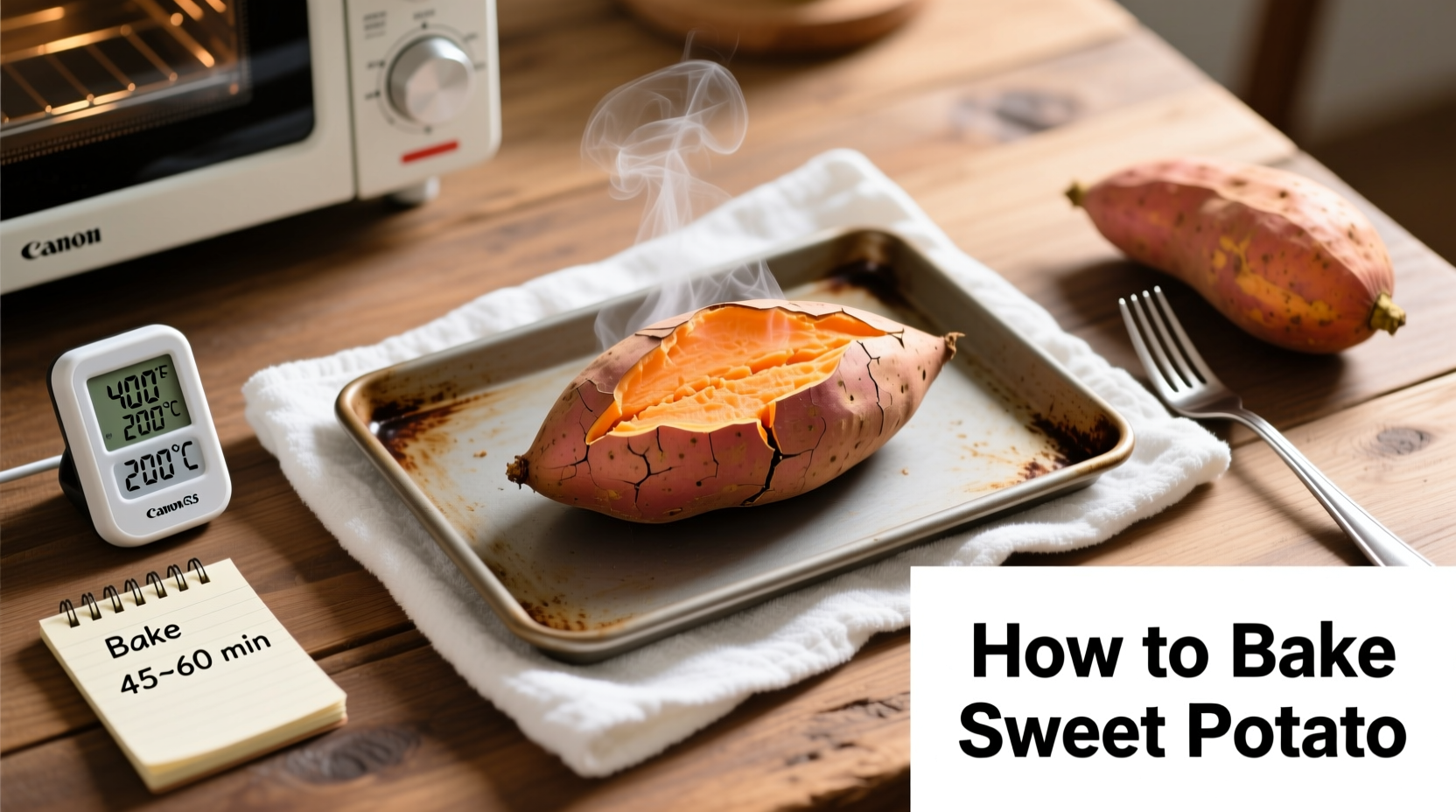 How to Bake Sweet Potatoes Perfectly Every Time
