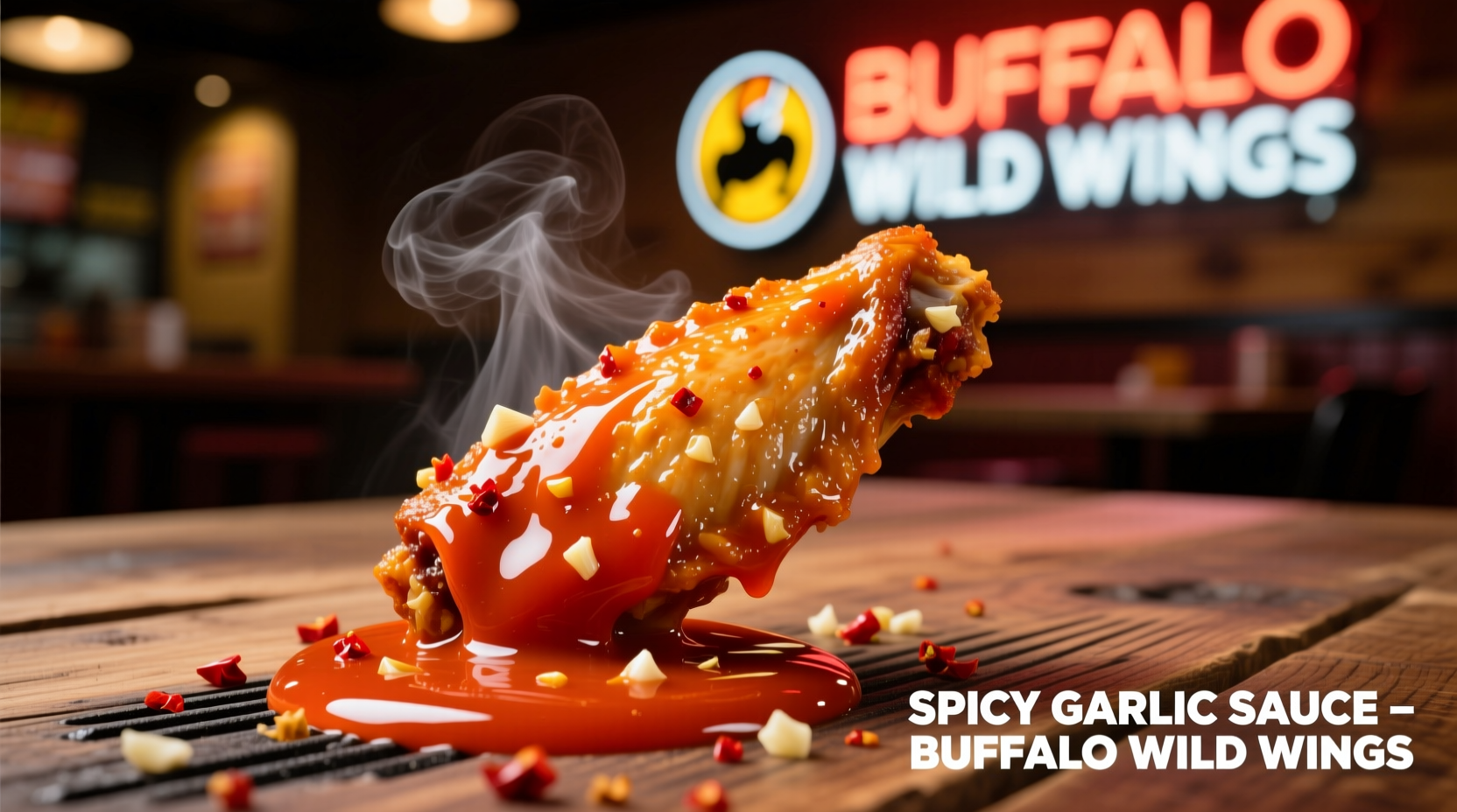 spicy garlic sauce from buffalo wild wings