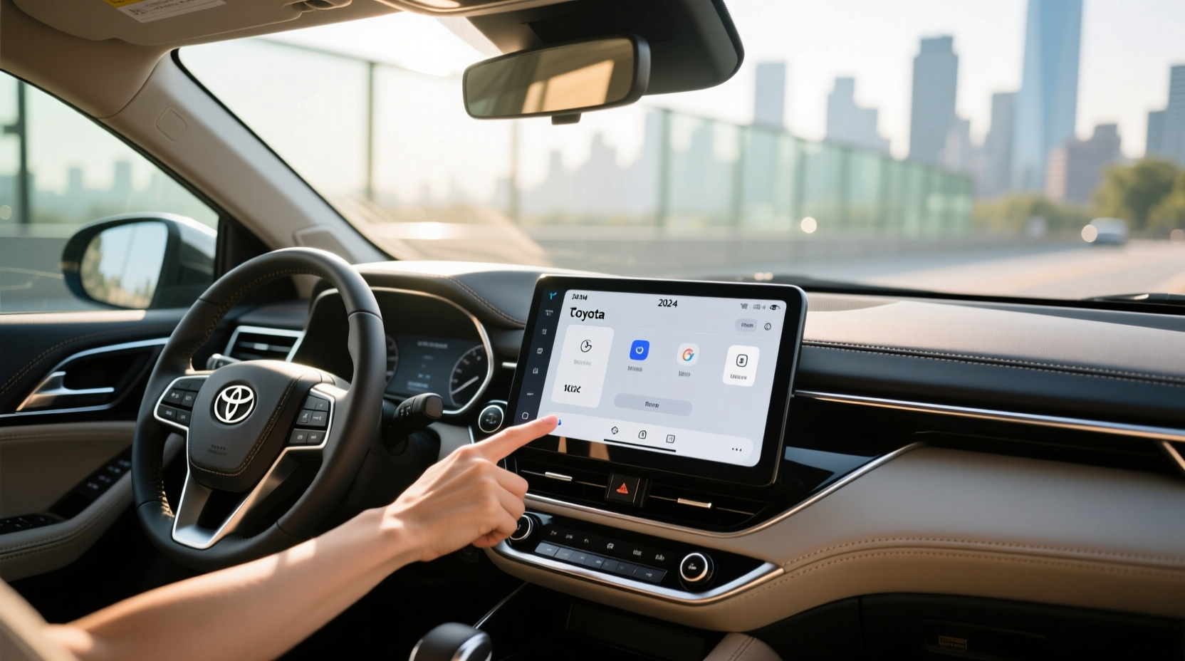 How to choose Toyota Corolla touch screen, How to fix unresponsive touch screen in car?