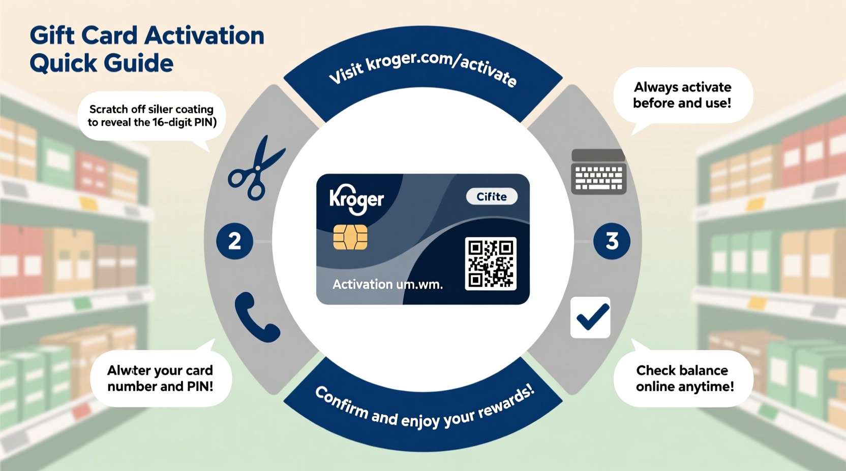 kroger gift card activation quick guide helpful tips