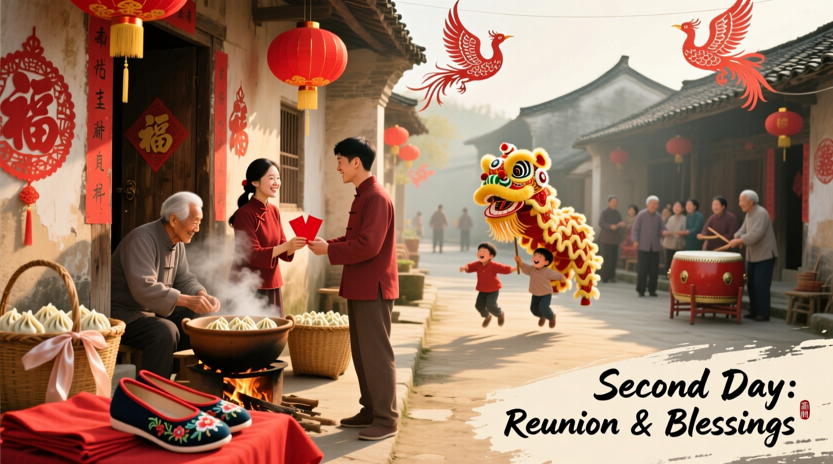 what happens on the second day of chinese new year