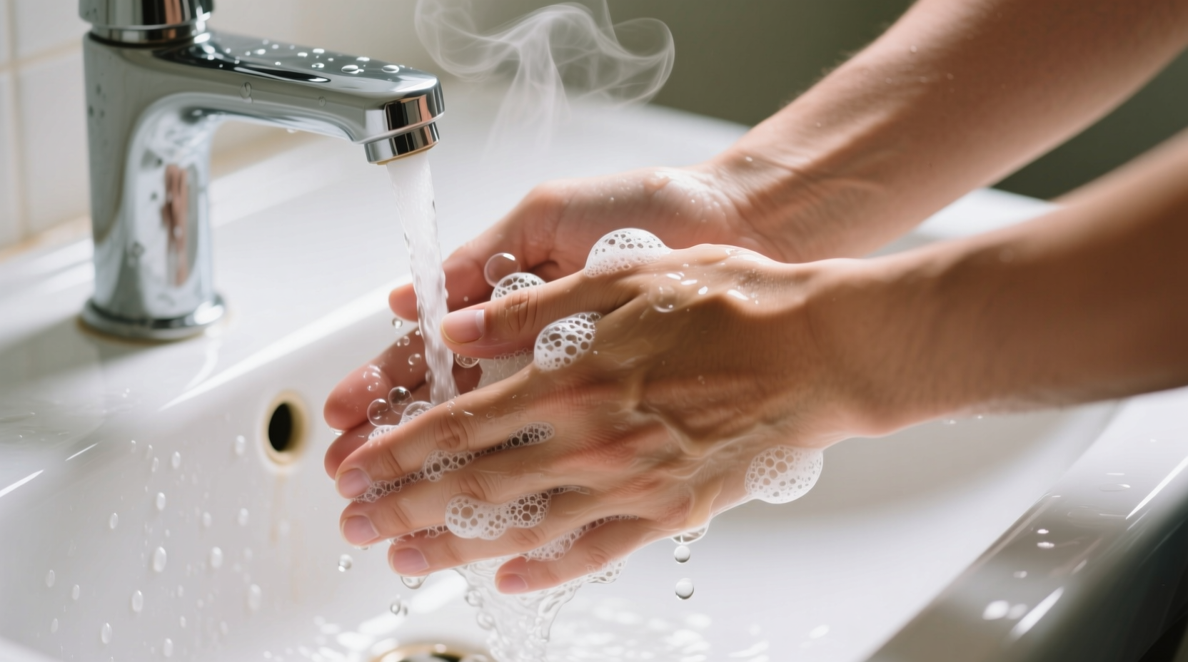 how to actually wash germs off your hands