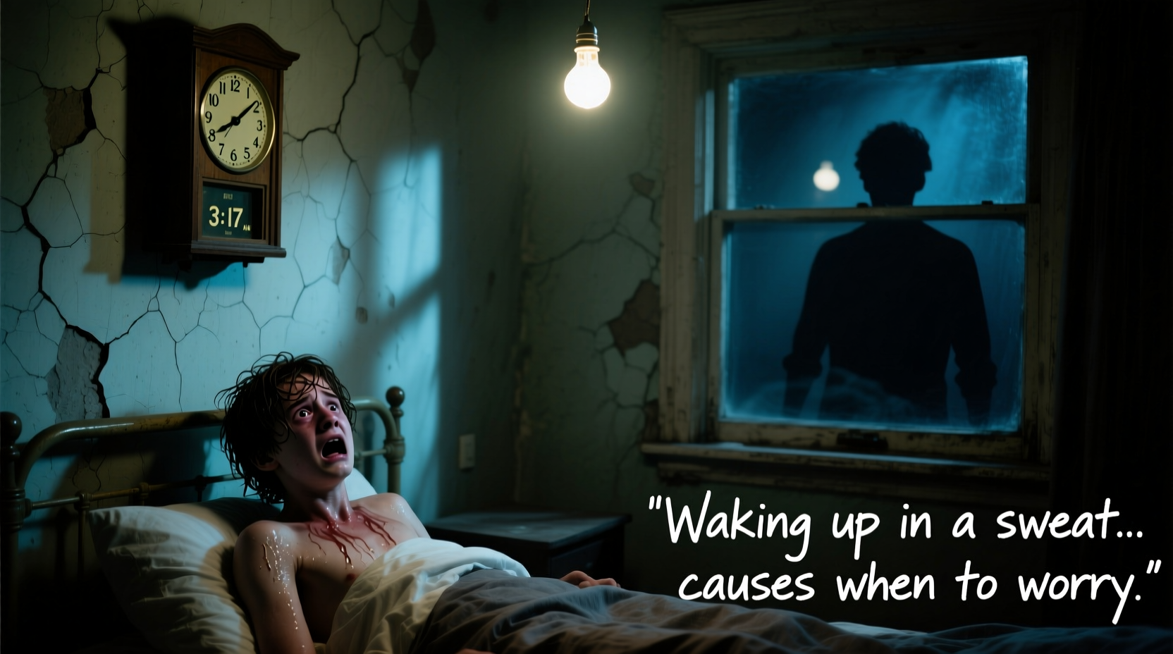 waking up in a sweat causes when to worry