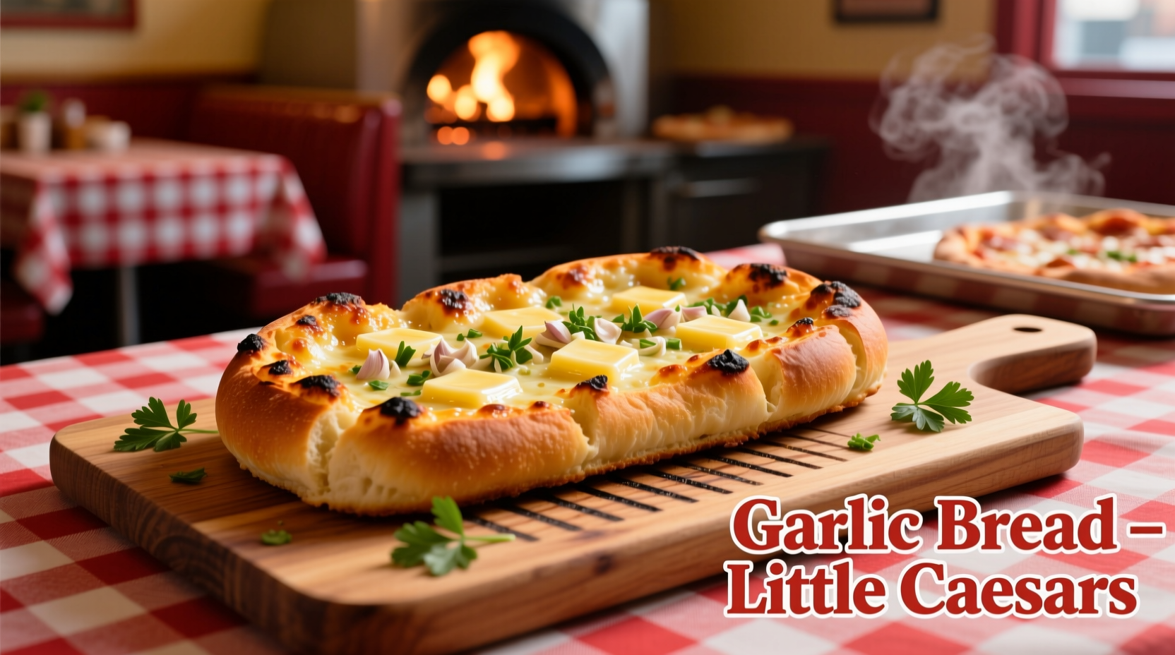 garlic bread little caesars