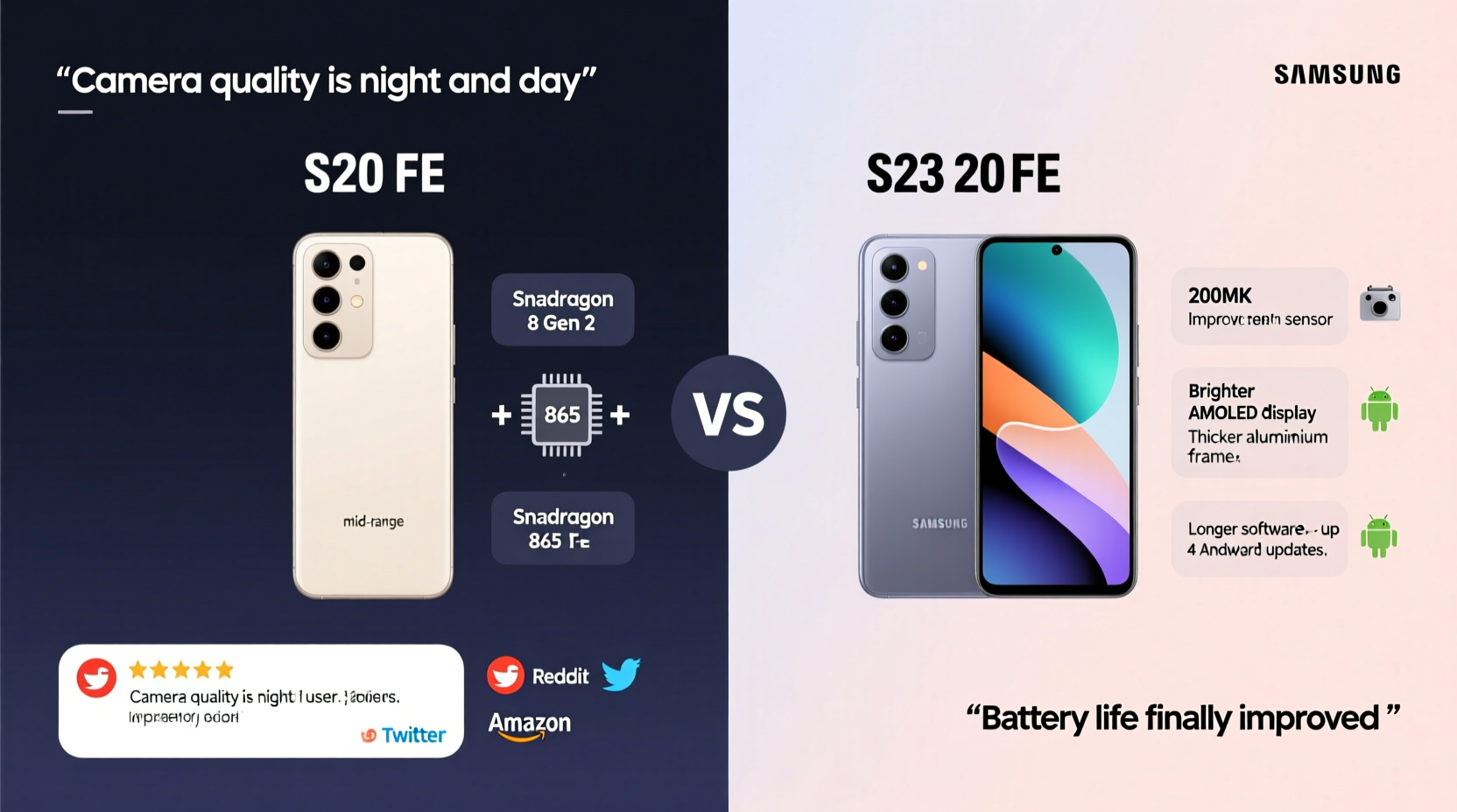 is the samsung s23 really worth the upgrade from the s20 fe what people are actually saying