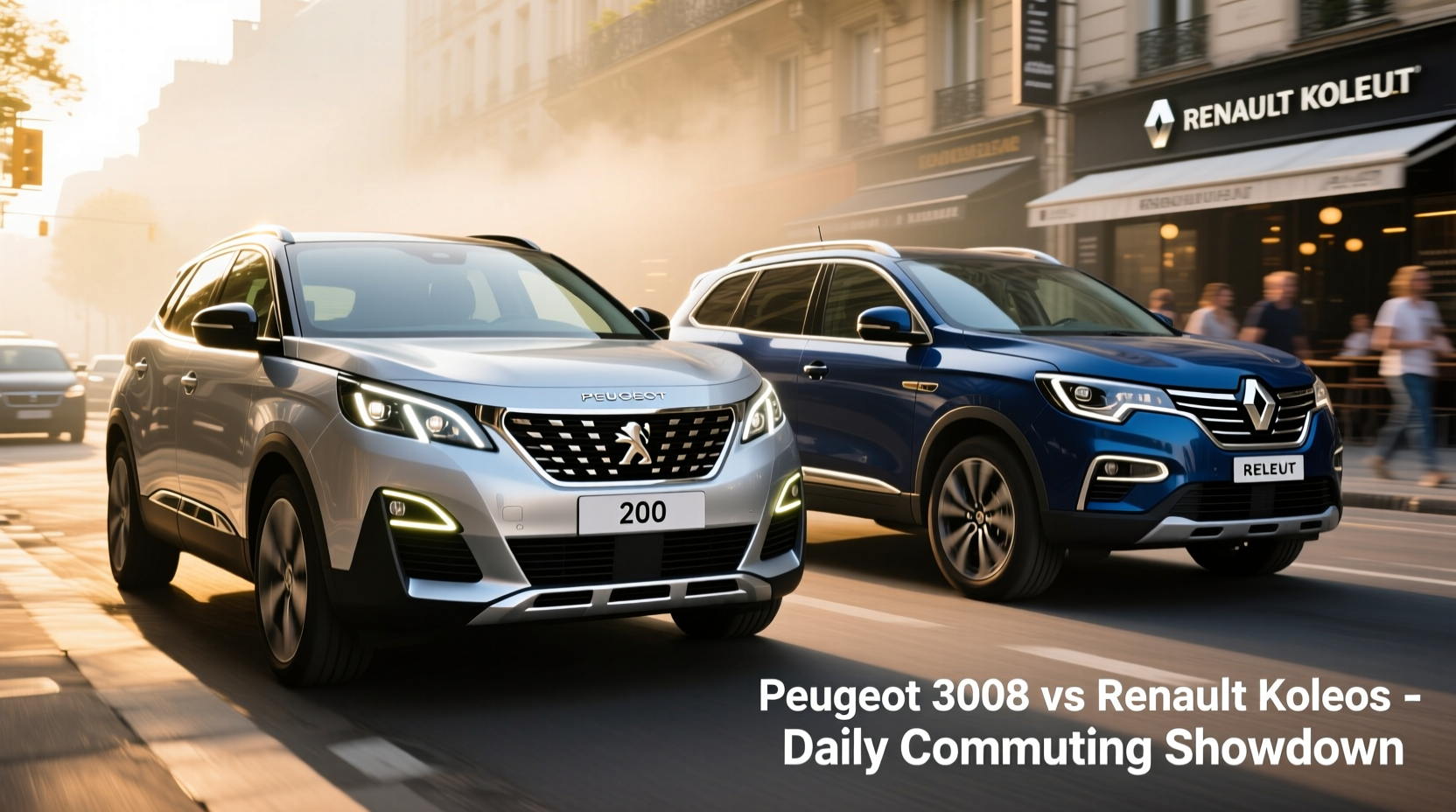 koleos vs 3008 commute