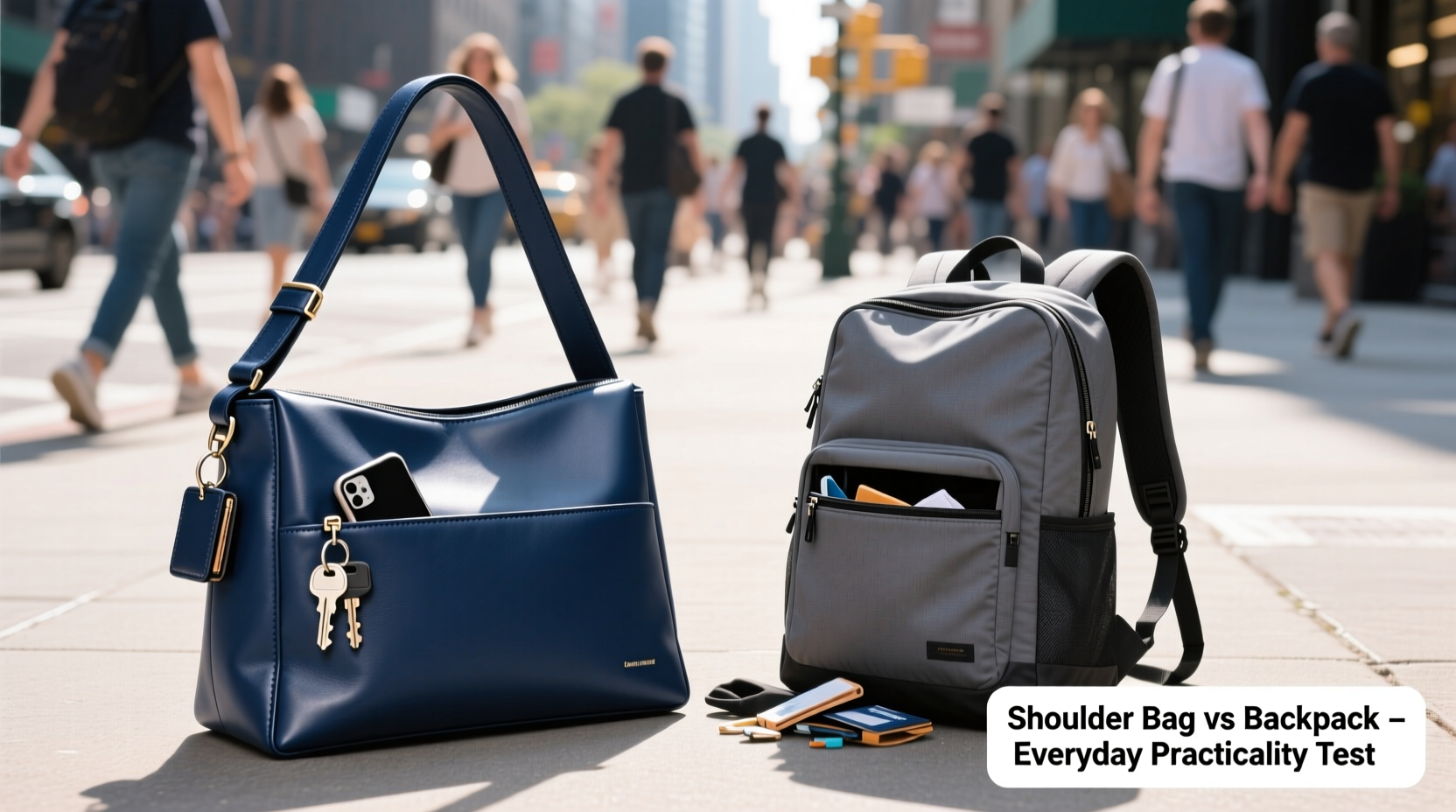 shoulder bag vs backpack for everyday use which is actually more practical