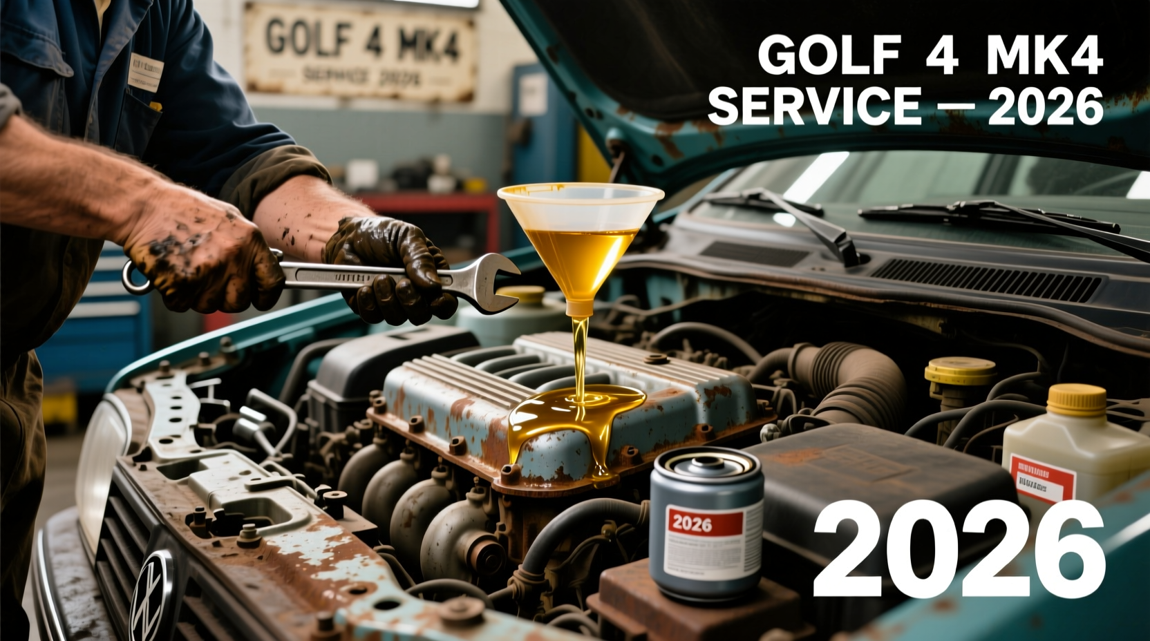 golf4 mk4 oil change 2026