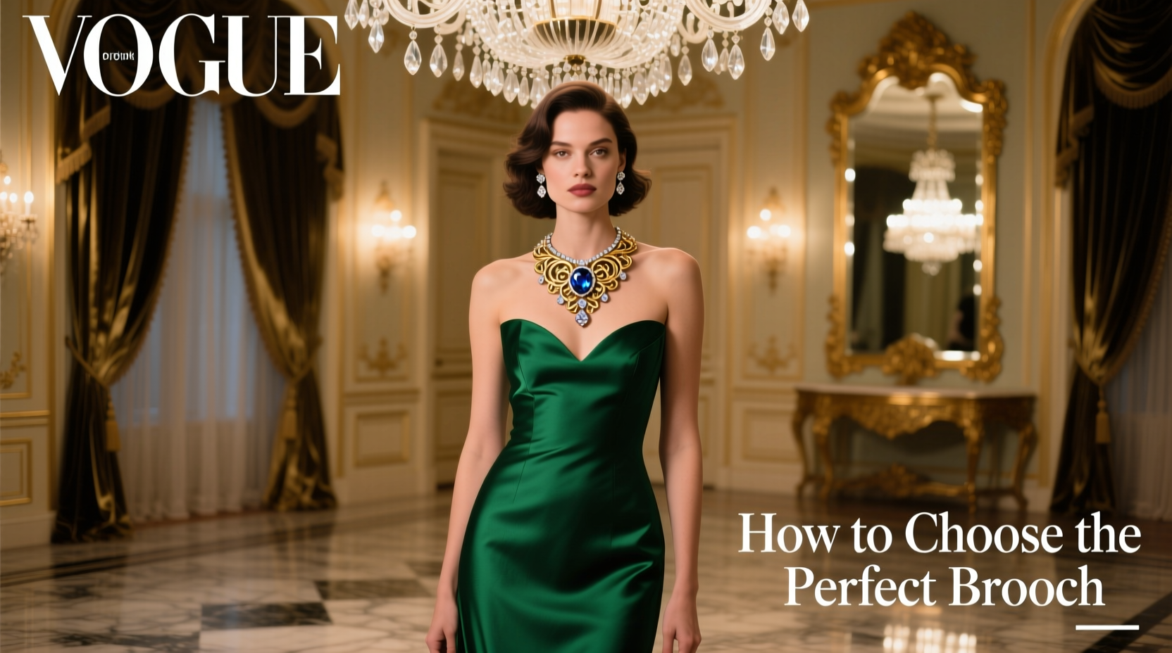 how to select the ideal brooch to complement your party outfit with style and confidence