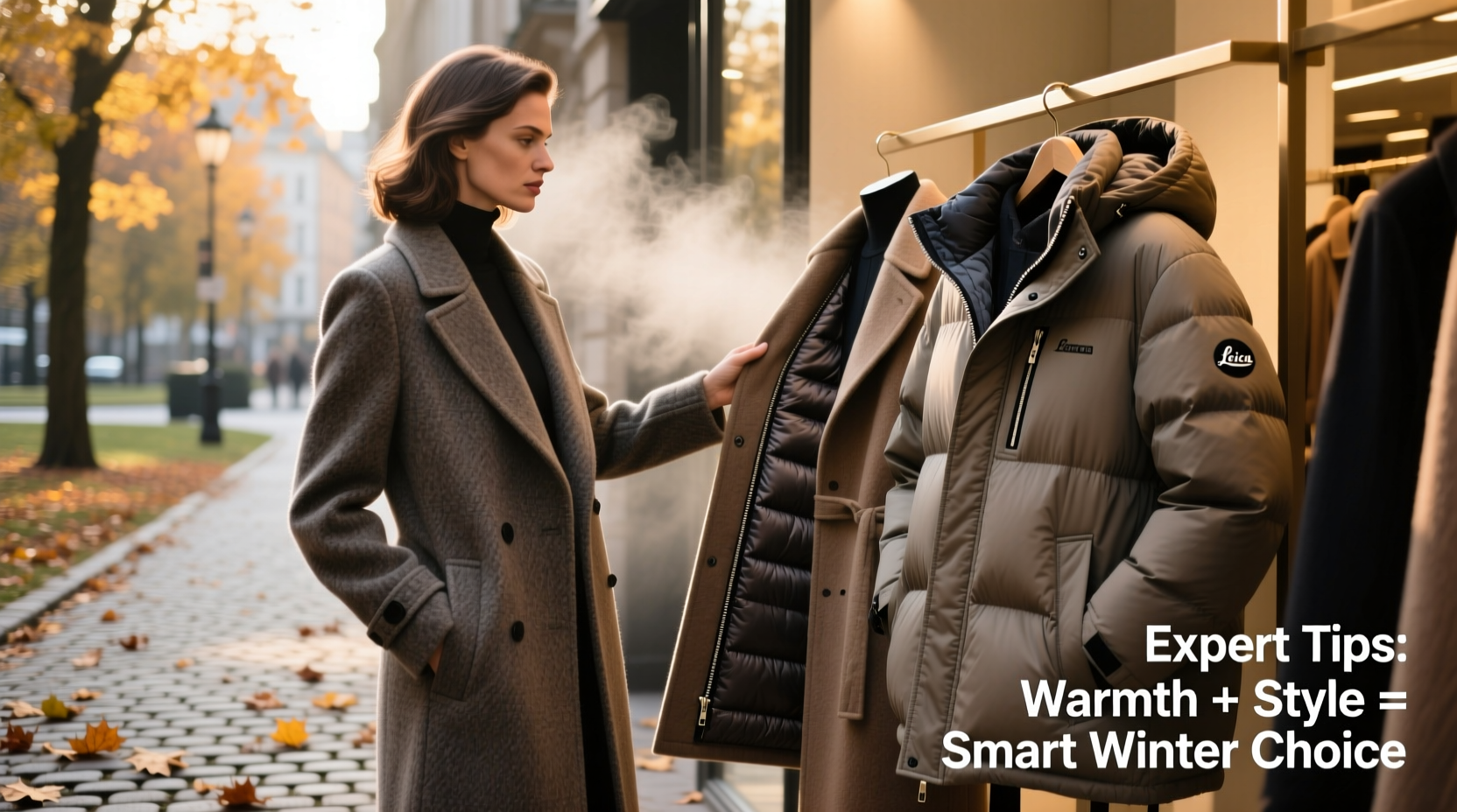 expert tips for selecting a high quality autumn winter coat that combines warmth and style