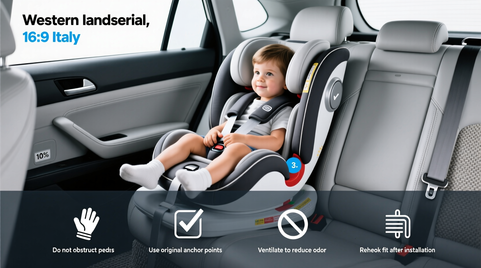 child car seat hire italy