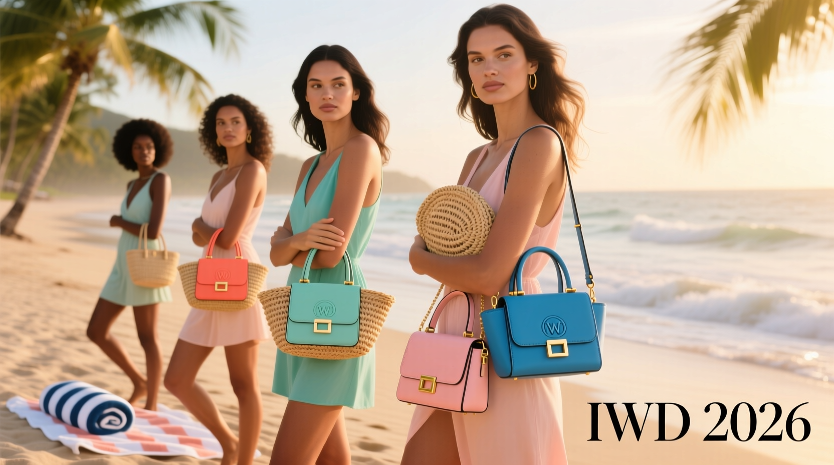 womens beach days mini bags