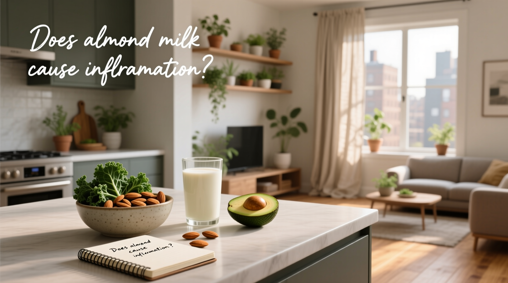 does almond milk cause inflammation