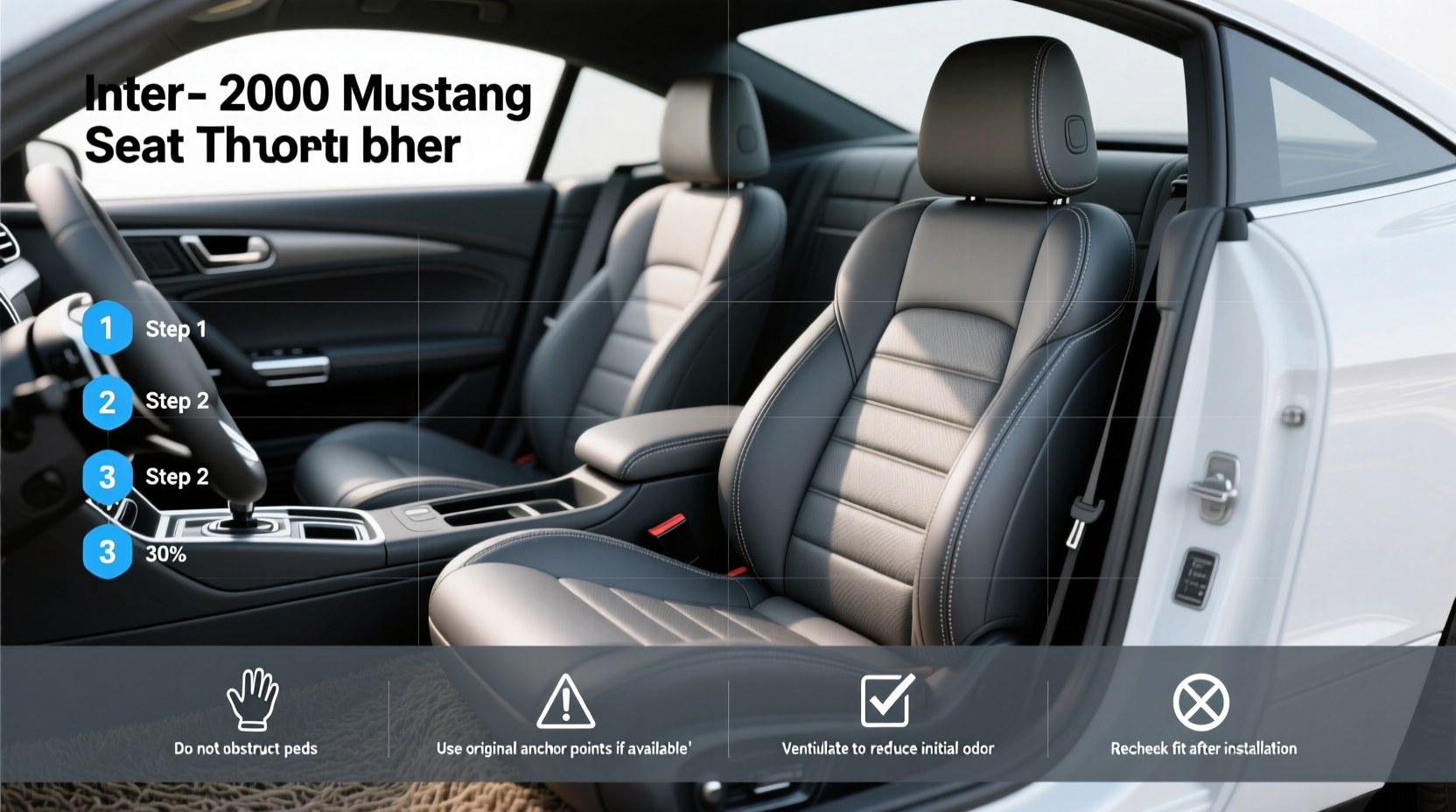 2000 Mustang Seat Covers Leather Buying Guide