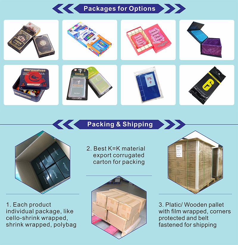 Wholesale Custom Printing Playing Game Card Gold Gilt Silver Edges Tarot Oracle Cards