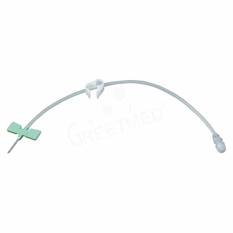 CE Medical Care Safety Dull Av Fistula Needle Stainless Steel Injection Puncture Instrument