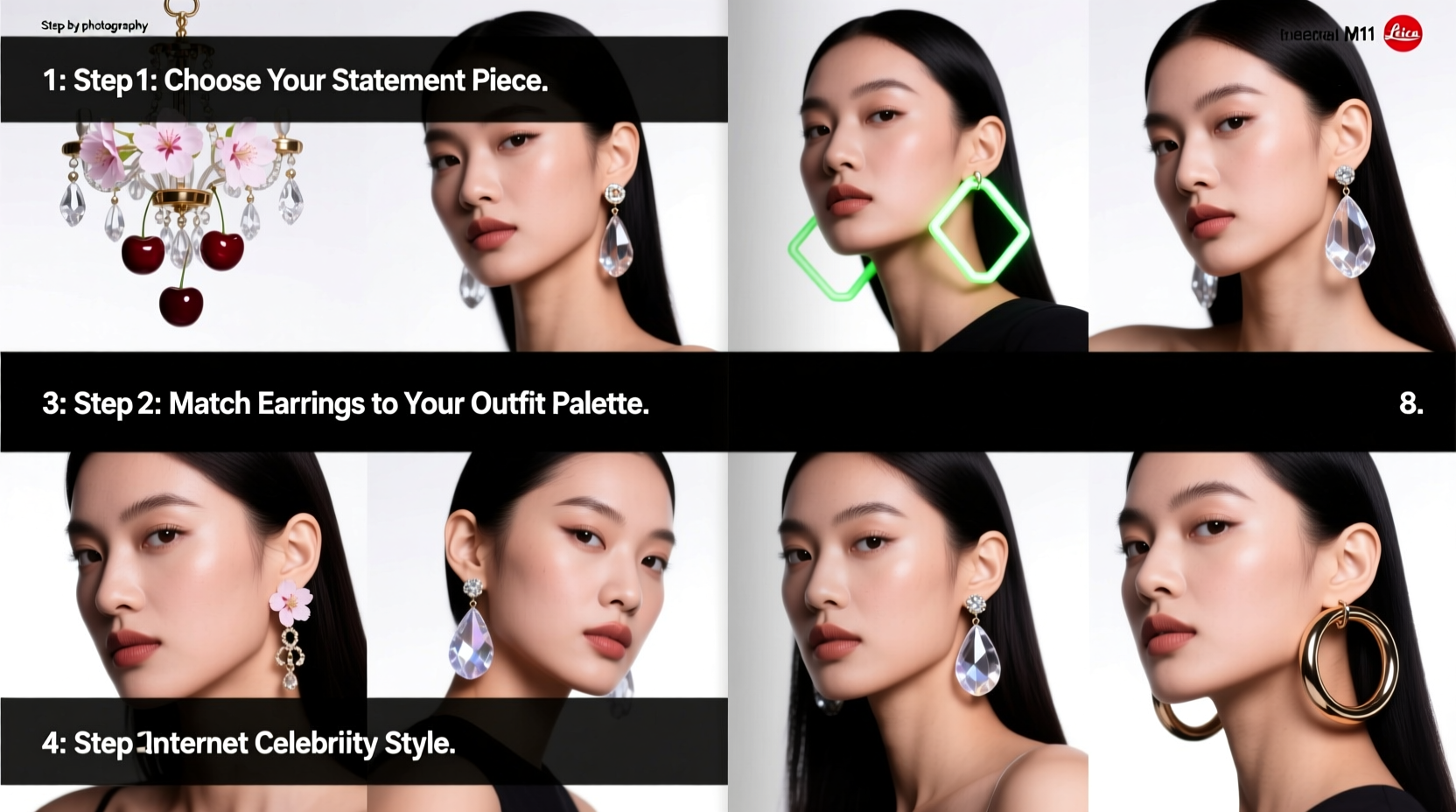 mastering the internet celebrity earring style a step by step guide to creating iconic looks