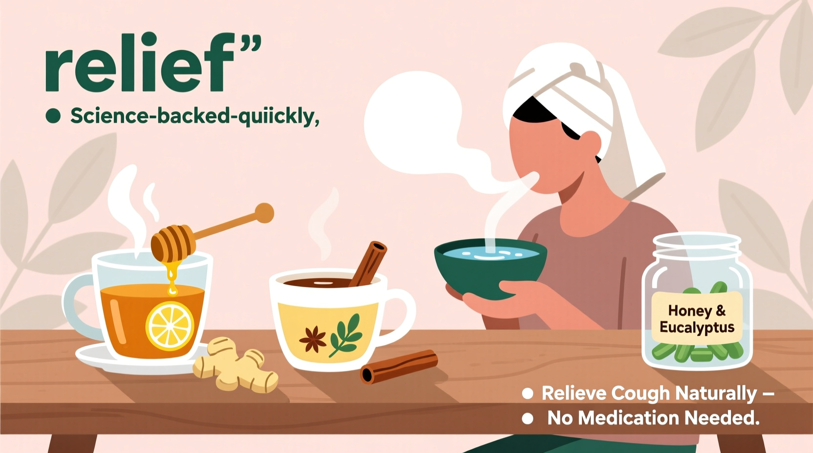 effective ways to relieve cough quickly and naturally
