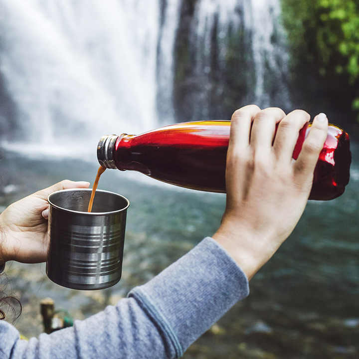 color changing as uv light/sunshine stainless steel water bottle