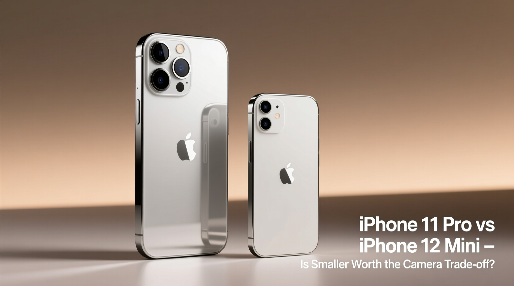 iphone 11 pro vs 12 mini is the smaller size of the 12 mini worth the camera downgrade