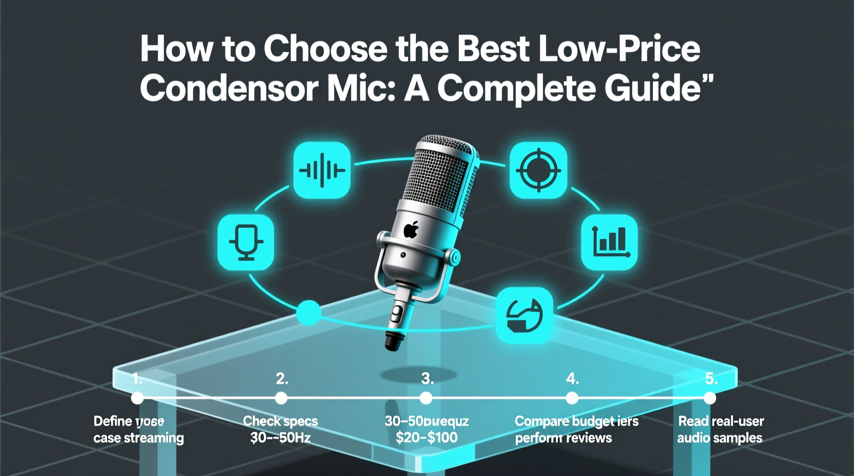 How to Choose a Low Price Condenser Mic for Clear Audio on a Budget