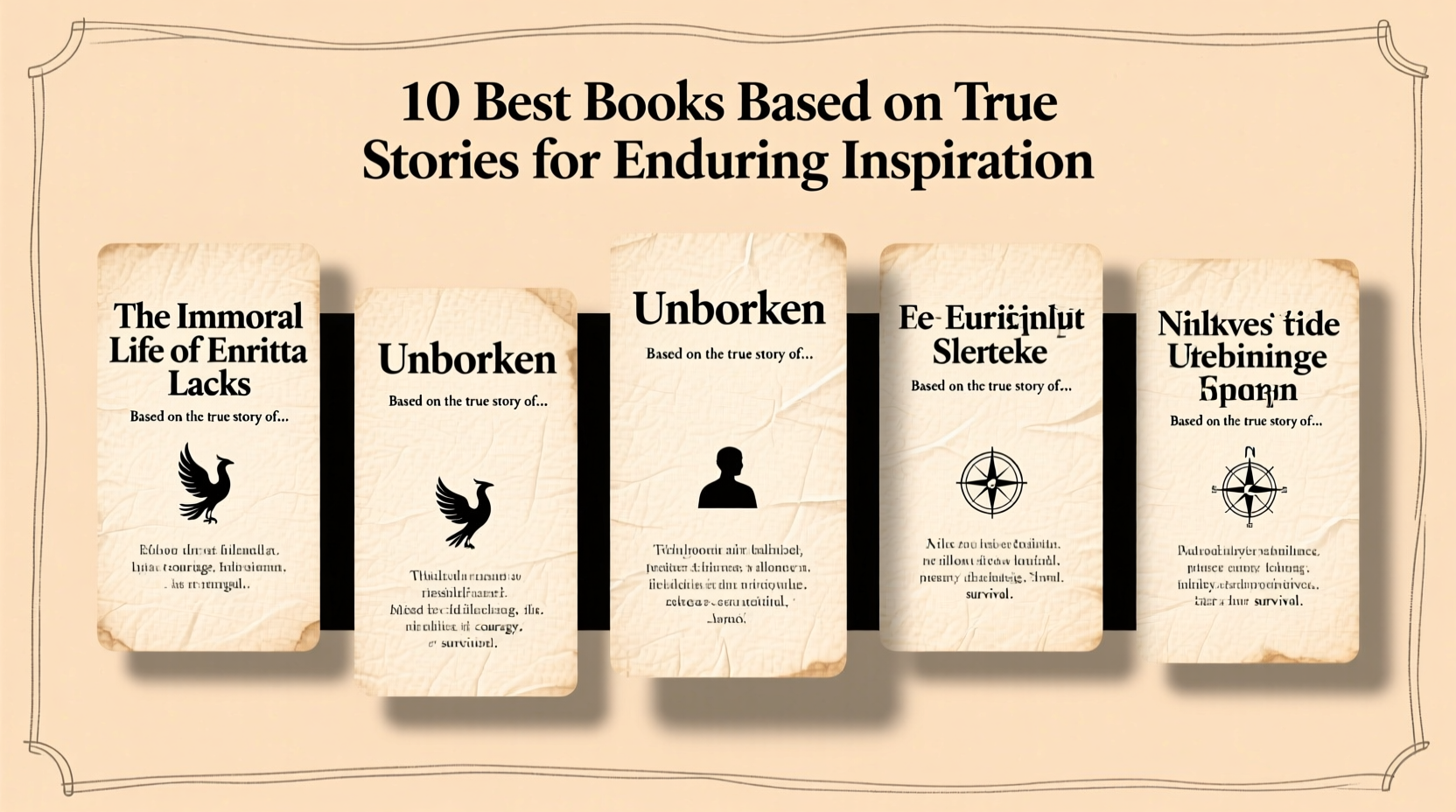10 best books based on true stories for enduring inspiration