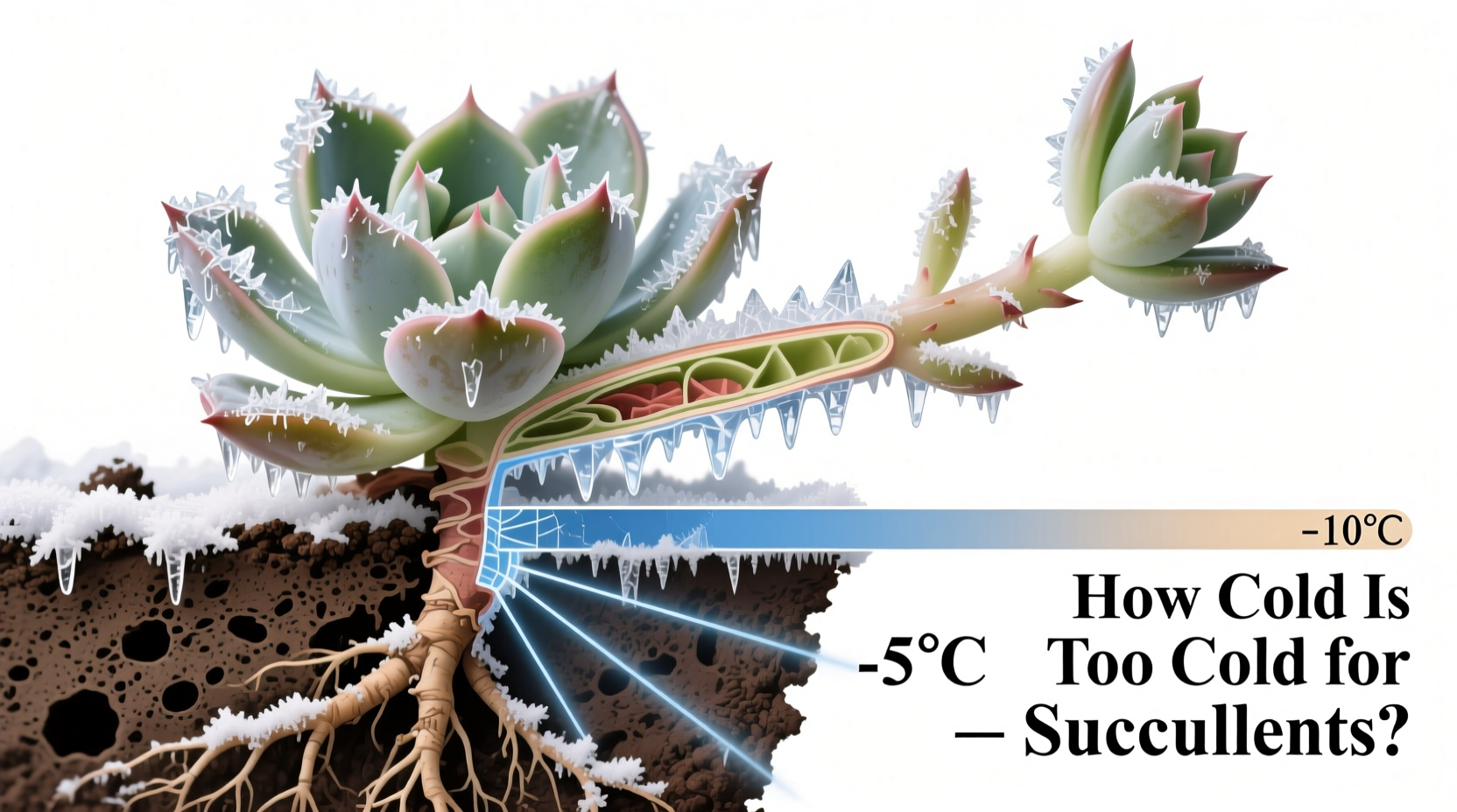 how cold is too cold for succulents