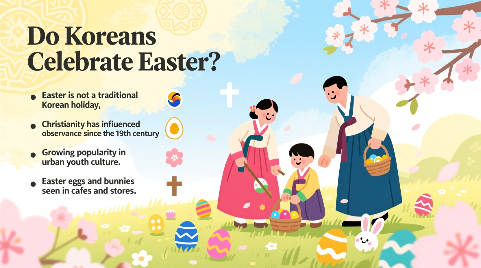 do koreans celebrate easter