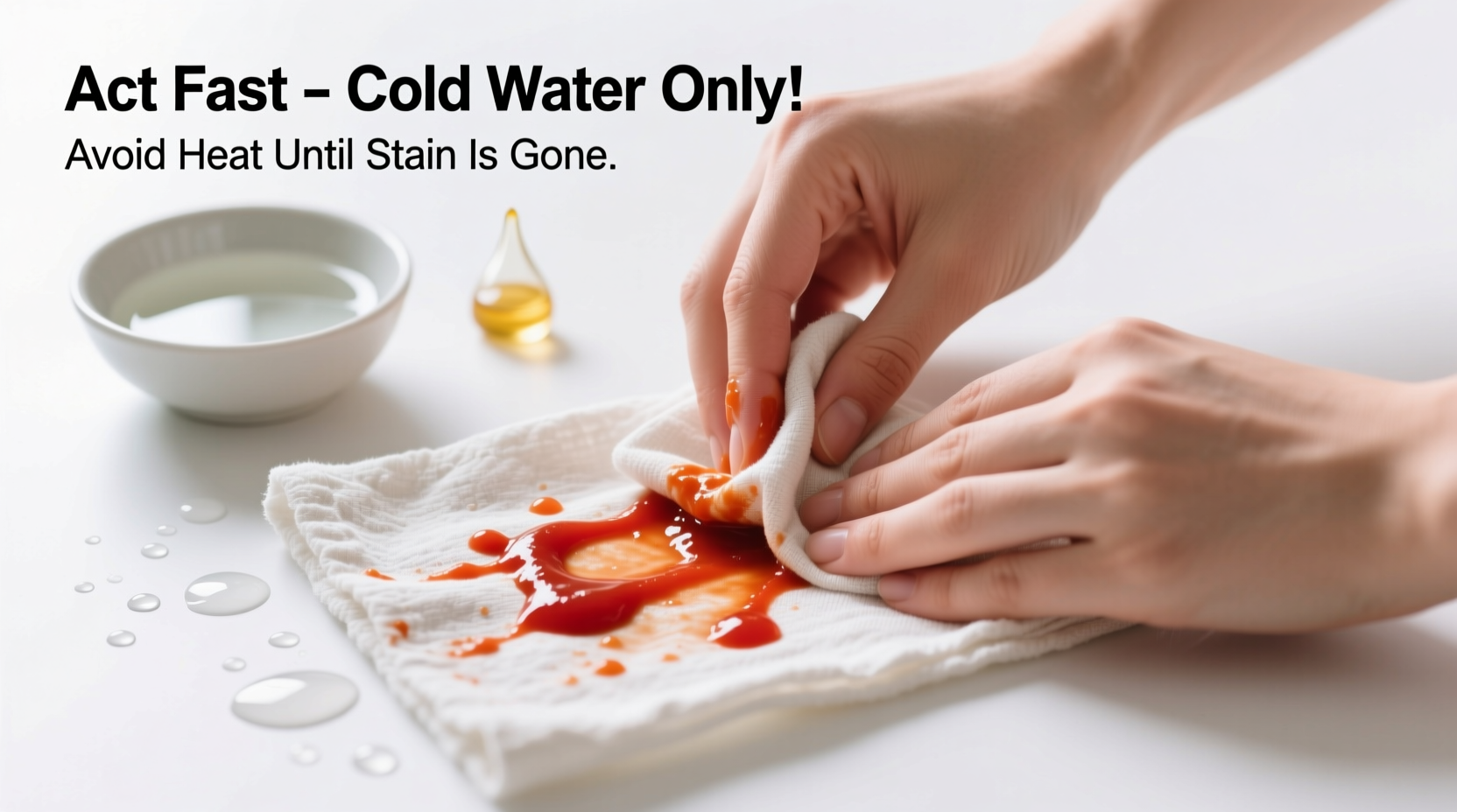 how to remove tomato sauce stain
