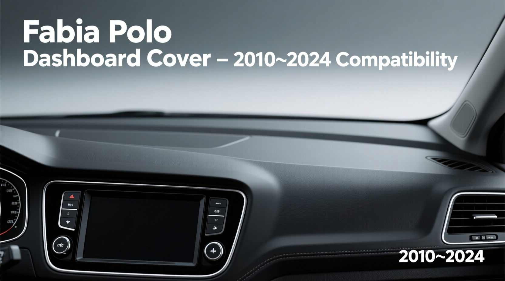 fabia polo dashboard cover compat