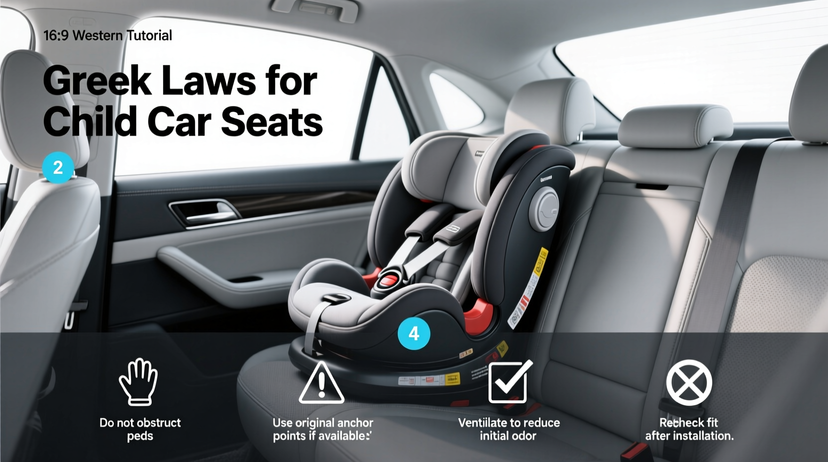 greek laws for child car seats