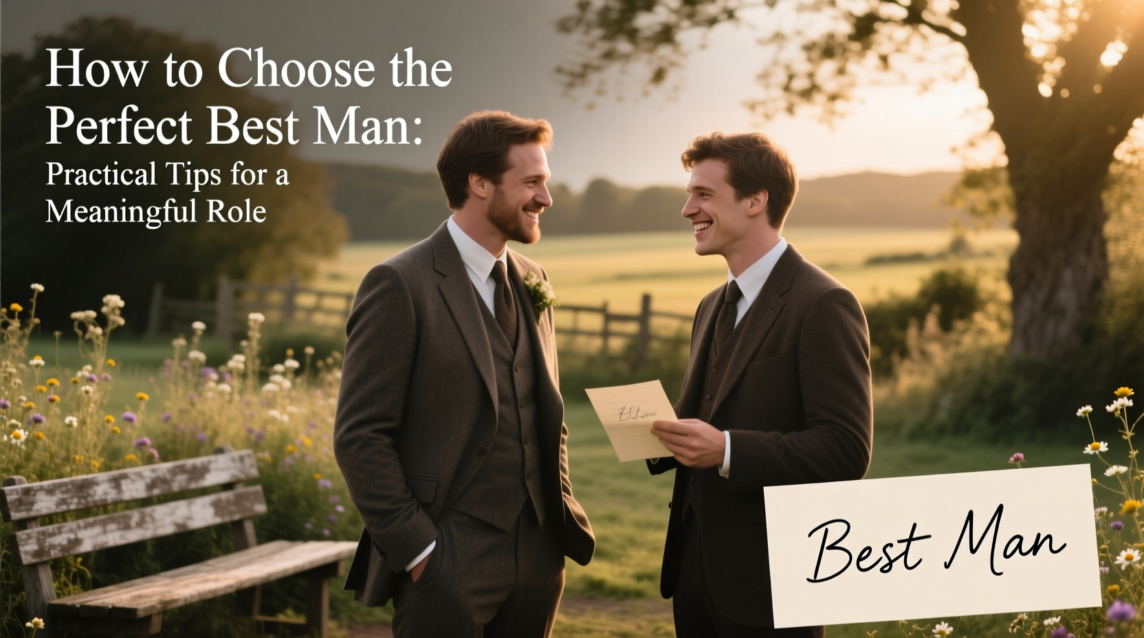 how to choose the perfect best man practical tips for a meaningful role
