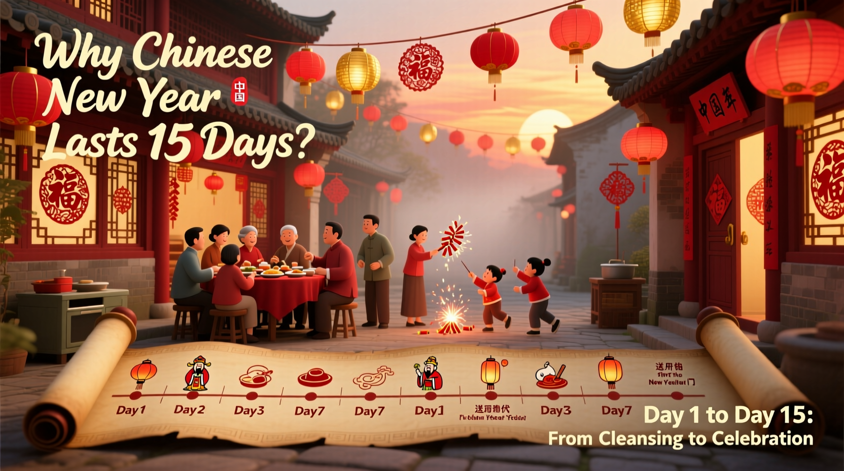 why is chinese new year 15 days