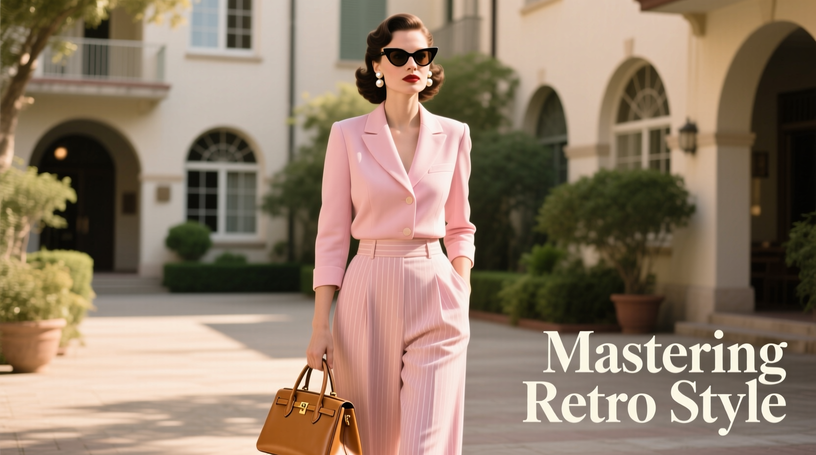 mastering retro style a modern guide to wearing two piece sets with vintage flair