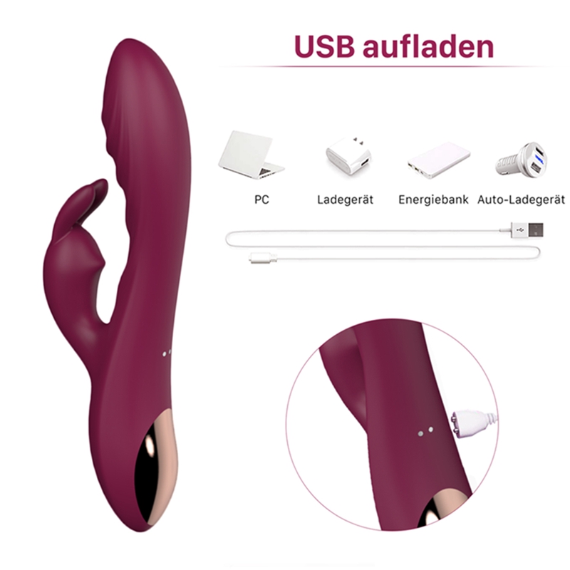 France Warehouse Dildo G Spot Clitoris Stimulator AV Stick Rabbit Vibrators Female Masturbator Sex Toys For Woman Adults 18