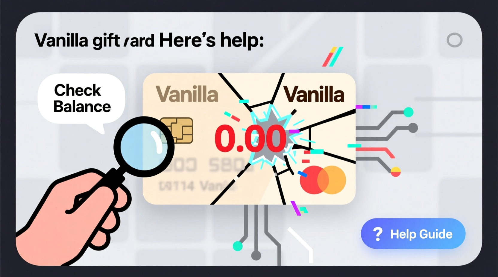 vanilla gift card balance check not working heres help