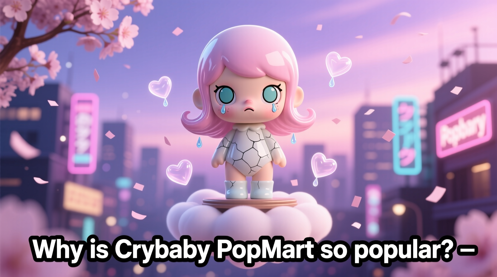 why is crybaby popmart so popular
