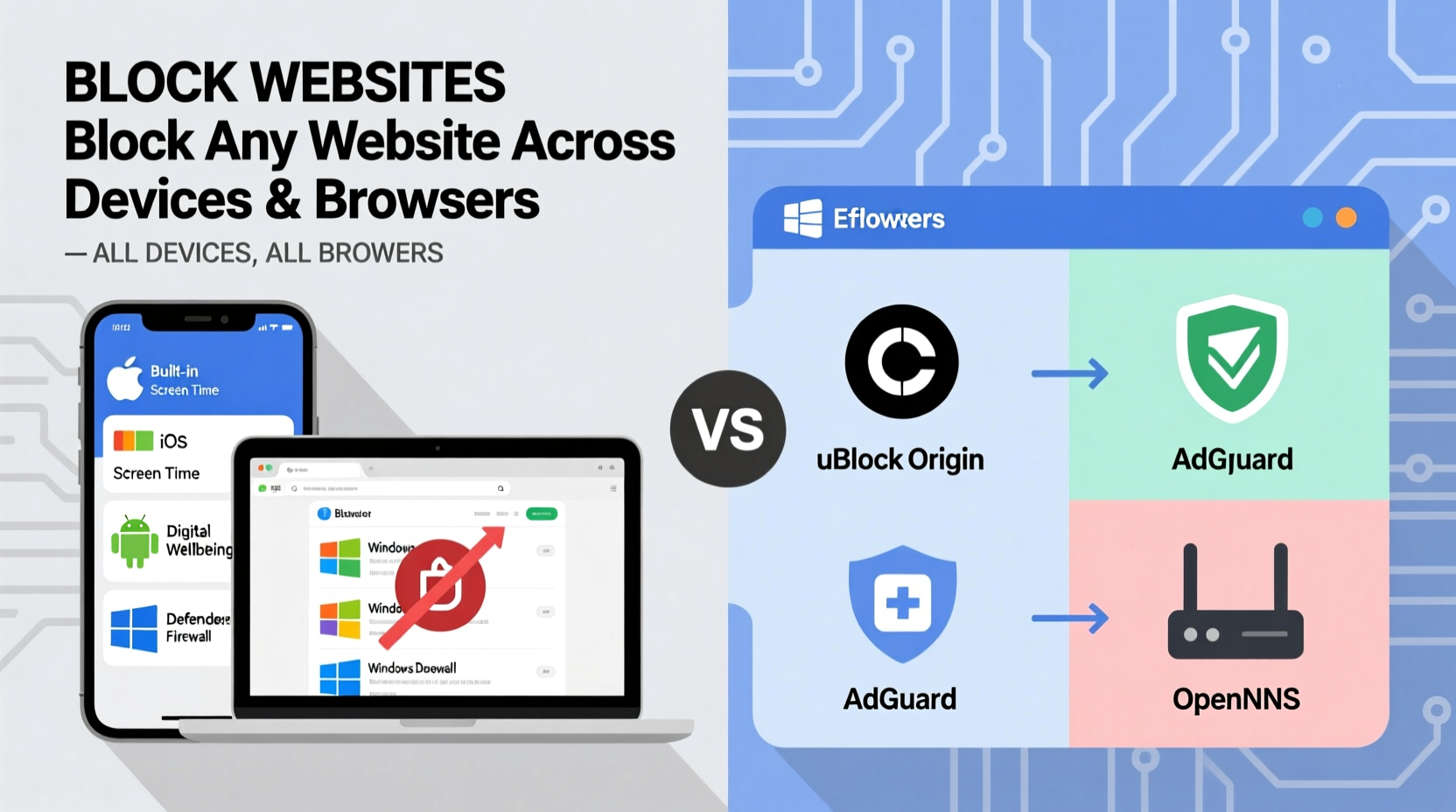 effective ways to block any website across different devices and browsers
