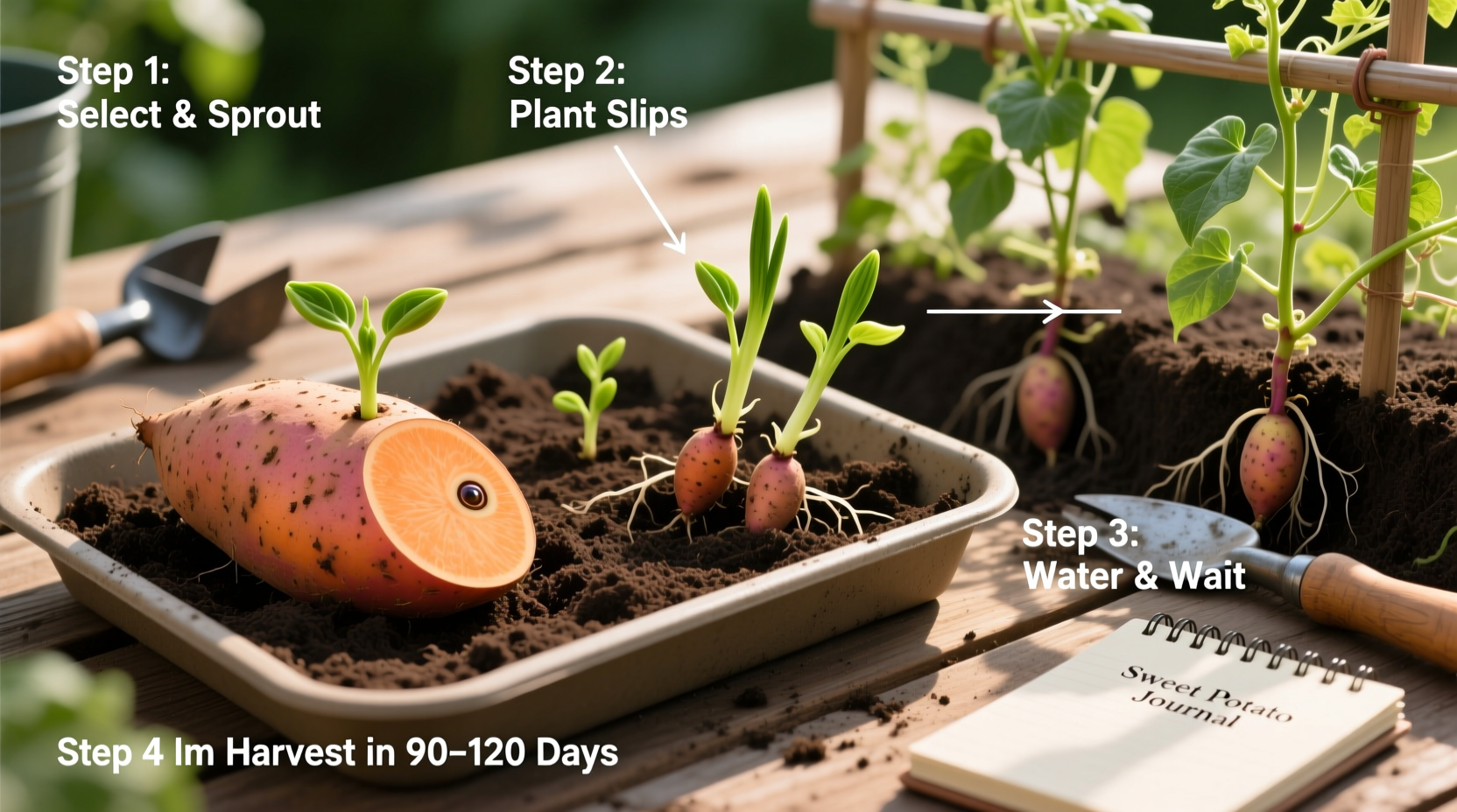 Can You Grow Sweet Potatoes from a Potato? (Correct Method)