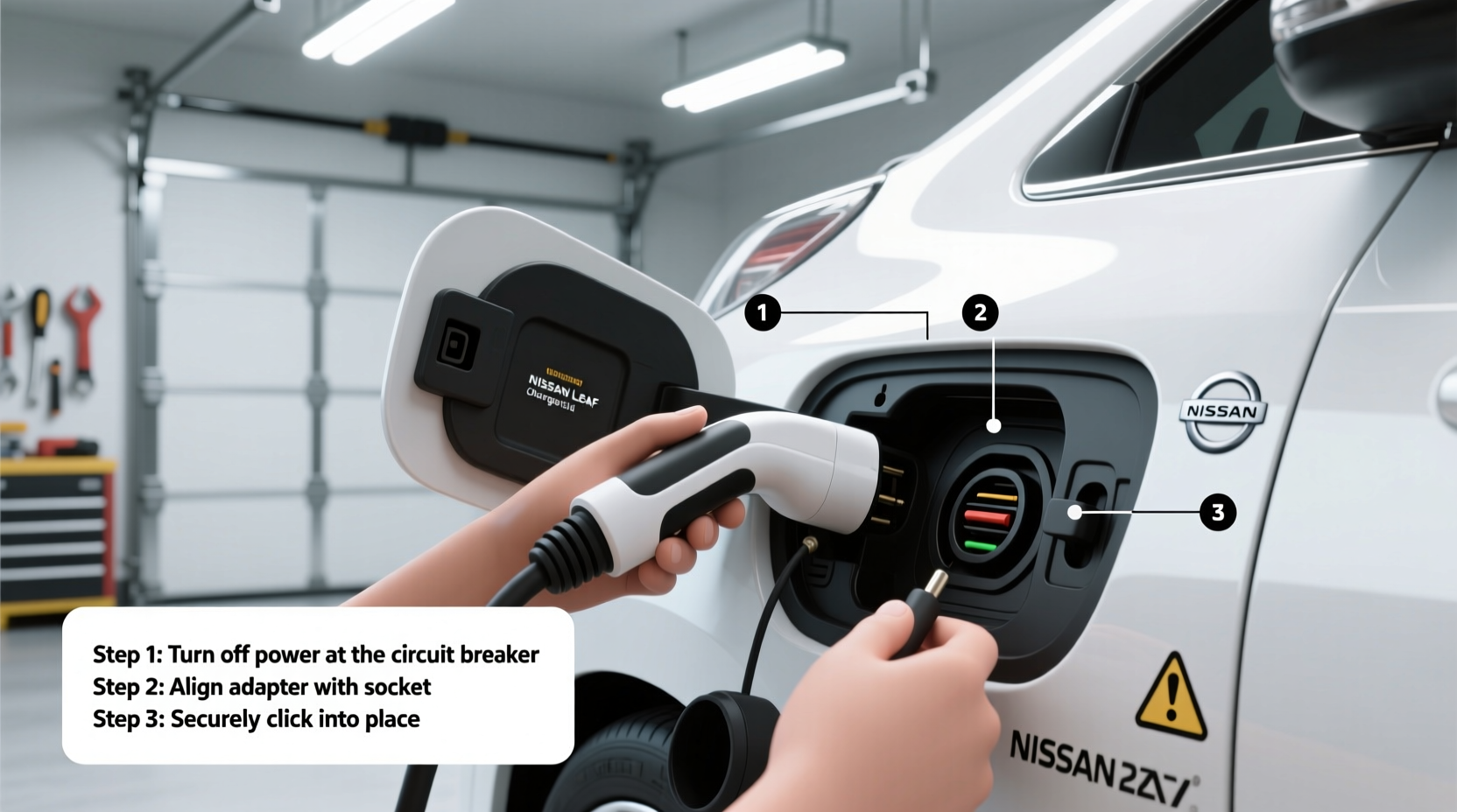 How To Install A Nissan Leaf Charger Adapter Step By Step Guide 