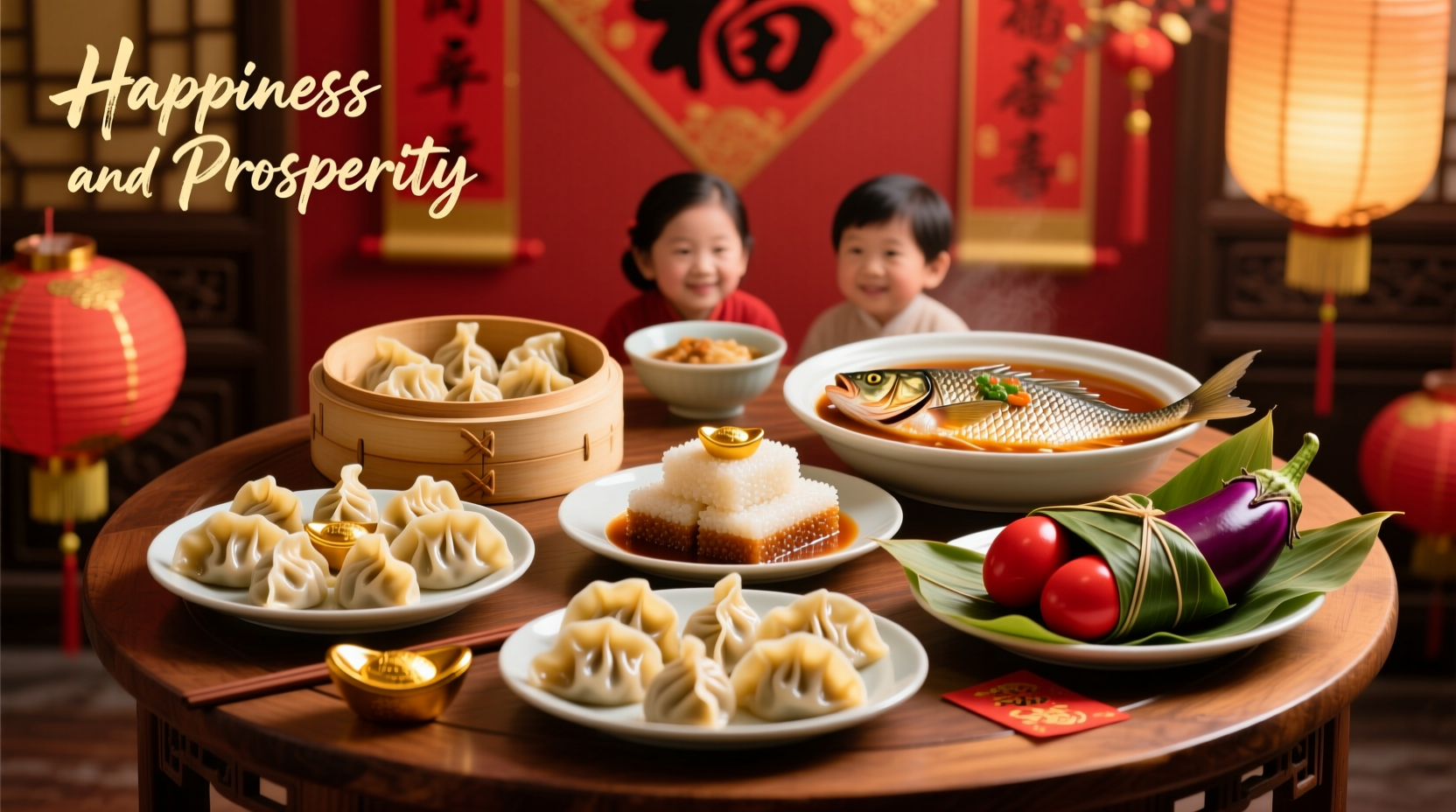 what chinese eat in new year