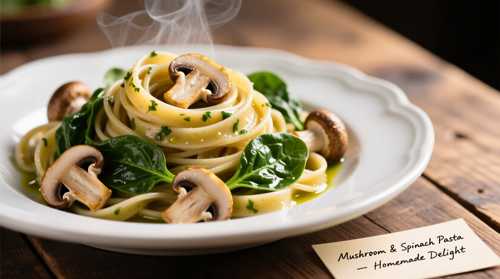 Perfect Mushroom Spinach Pasta: Quick Creamy Recipe
